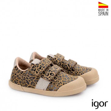 zapatillas igor leopardo