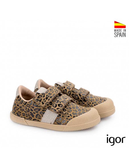 zapatillas igor leopardo