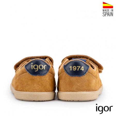 zapatillas piel igor​