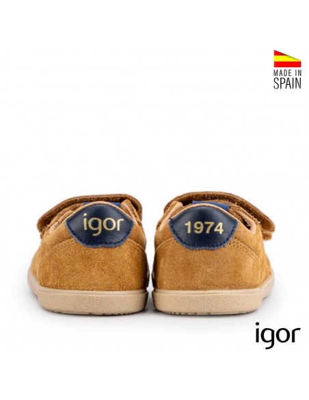 zapatillas piel igor​