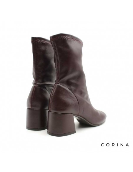 botines ajustados tacon