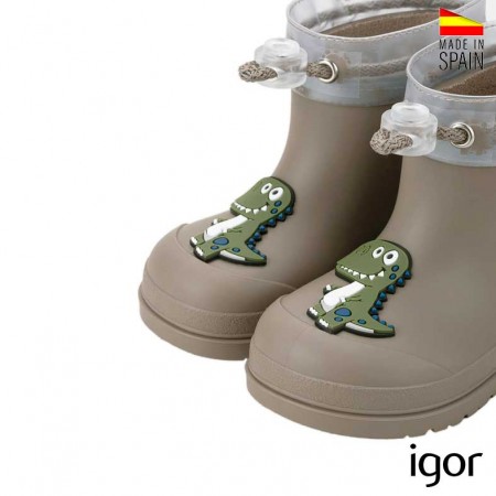 botas de agua de dinosaurios​