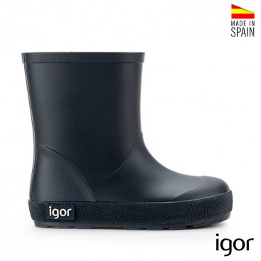 botas agua igor azul marino