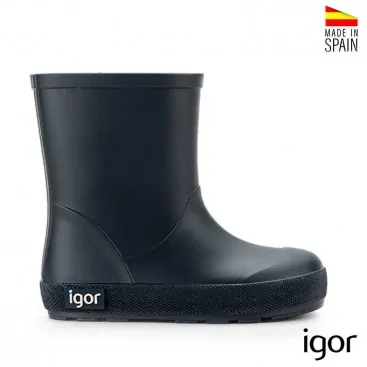 botas agua igor azul marino