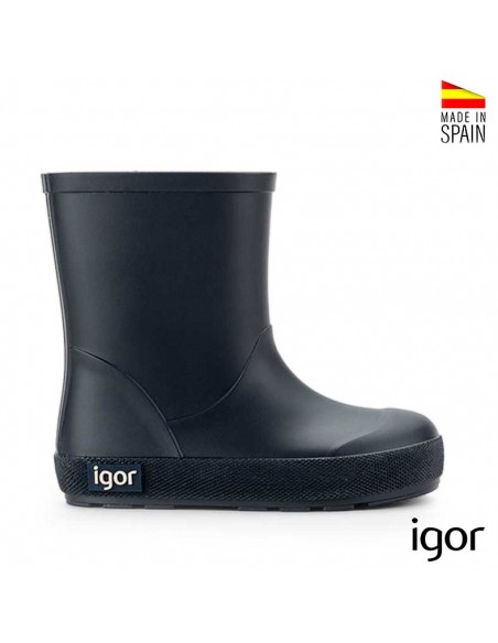 botas agua igor azul marino