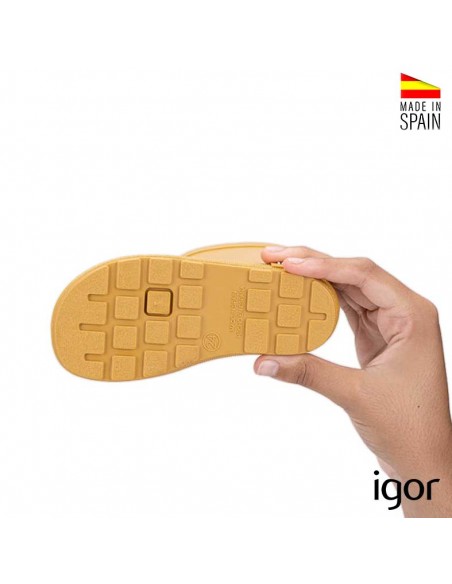 botas agua igor amarillas​