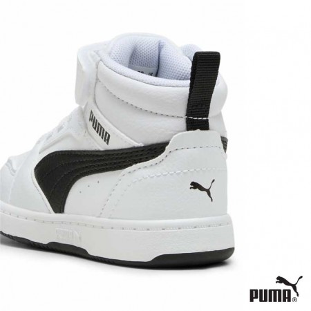 Puma Basket Niño Velcro