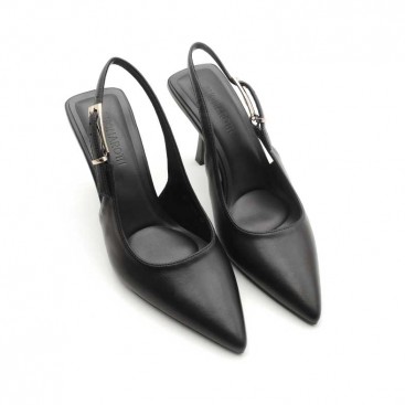 stiletto destalonado negro