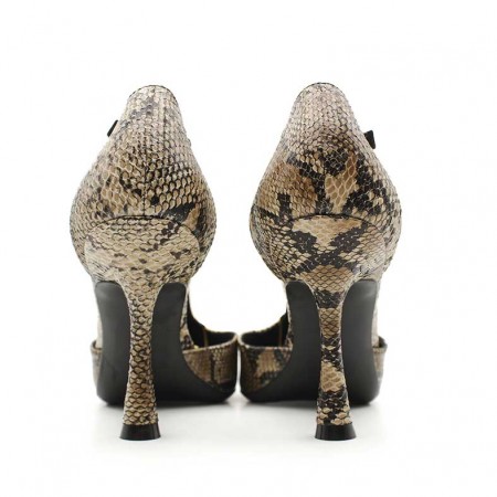 zapatos salon serpiente​
