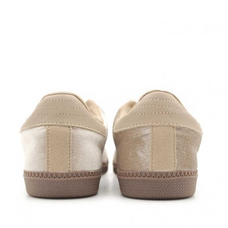 bambas mujer beige terciopelo