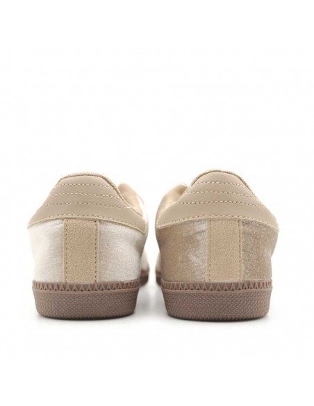 bambas mujer beige terciopelo
