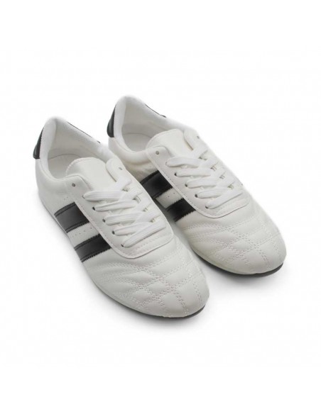 zapatilla blanca casual mujer​