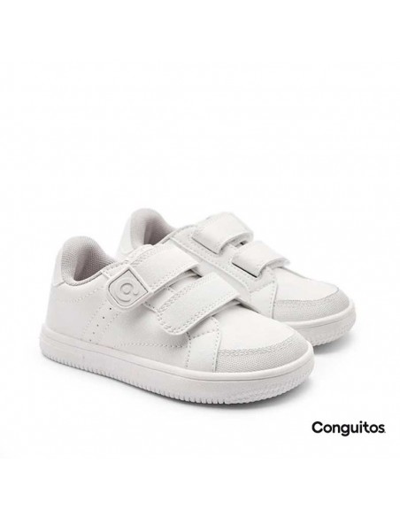 zapatillas colegiales blancas