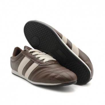 zapatilla clon adidas marrones mujer