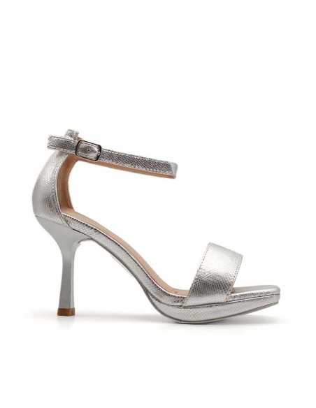 sandalia tacon fino fiesta