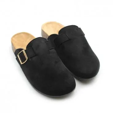 zapatos zuecos planos​