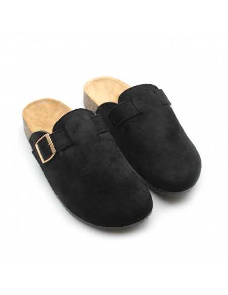 zapatos zuecos planos​