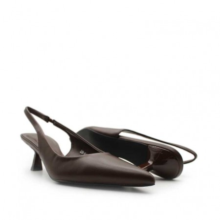 stiletto marron chocolate​