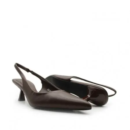 stiletto marron chocolate​