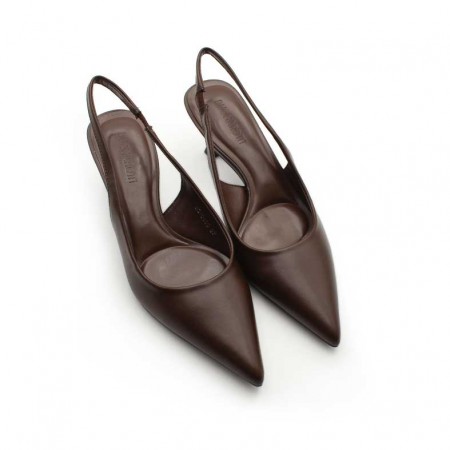 stiletto marron tacon​