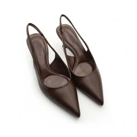 stiletto marron tacon​
