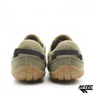 hombre barefoot verde kaki