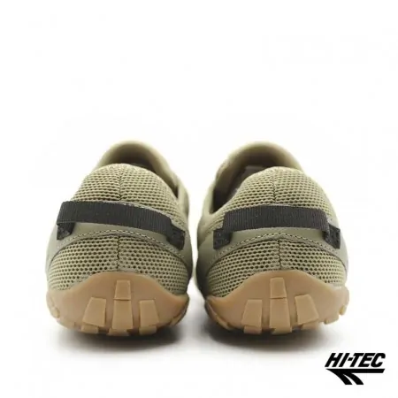 hombre barefoot verde kaki