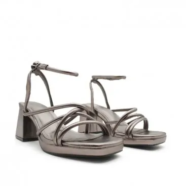 sandalias fiesta plomo ancho