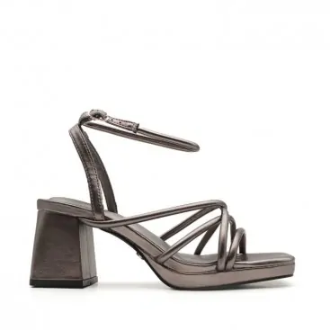 sandalias fiesta tacón ancho