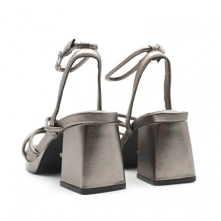 sandalia plomo tiras