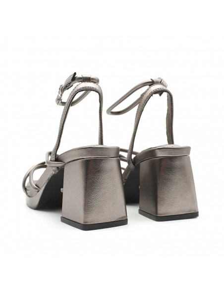 sandalia plomo tiras