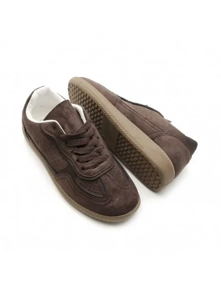 zapatillas urbanas marrón
