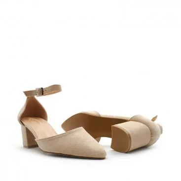 Zapatos cómodos de antelina