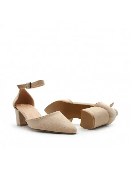 Zapatos cómodos de antelina