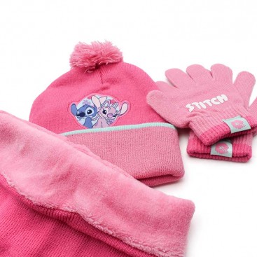set gorro bufanda guantes