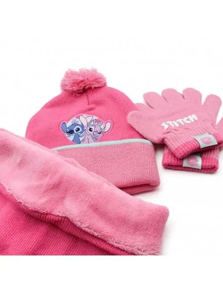 set gorro bufanda guantes