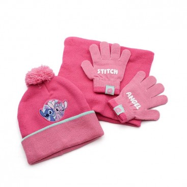conjunto invierno stitch niña