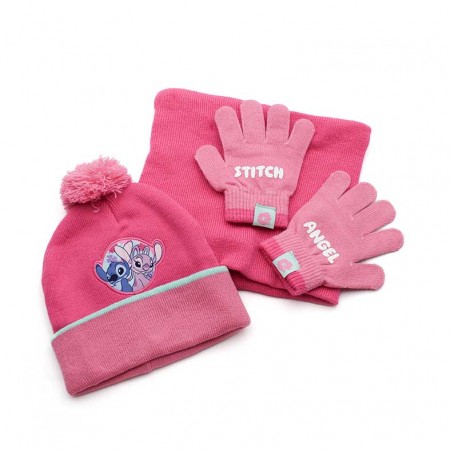 conjunto invierno stitch niña
