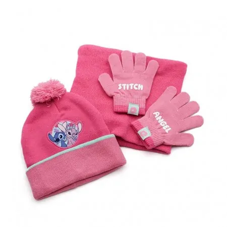 conjunto invierno stitch niña