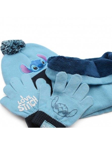 pack stitch gorro bufanda guantes