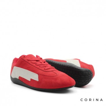 Zapatillas rojas mujer corina