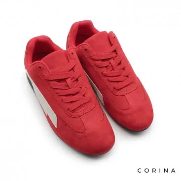 Zapatillas rojas mujer