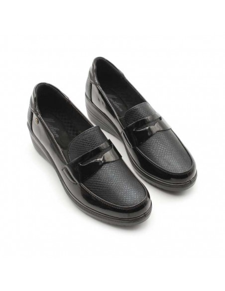 Mocasines de cuña para mujer