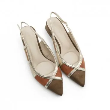 zapato destalonado tacón comodo