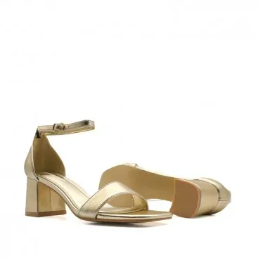 sandalias bajas de fiesta