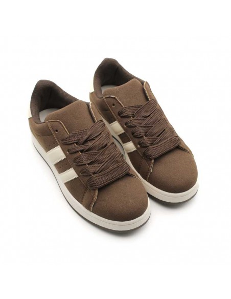 bambas marron mujer​