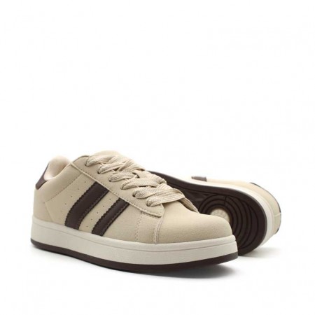 bamba vestir beige mujer​