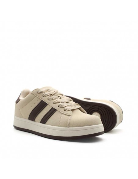 bamba vestir beige mujer​