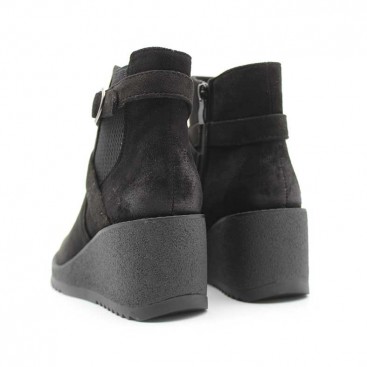 Botín con Cuña Negro