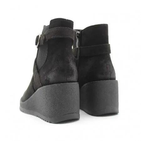 Botín con Cuña Negro